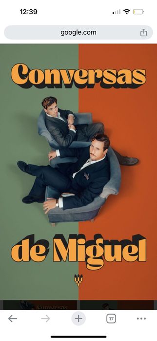 Conversas de Miguel - 2 bilhetes