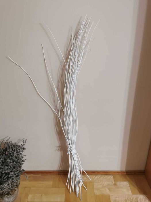 Dekoracyjne gałęzie, łodygi do dekoracji ślubnej, suszone gałązki35szt