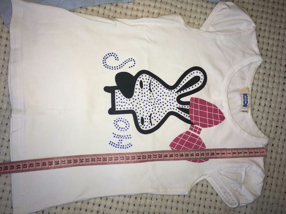 Футболка Н&М и Palomino 140 бриджи  134 140  Frozen Disney