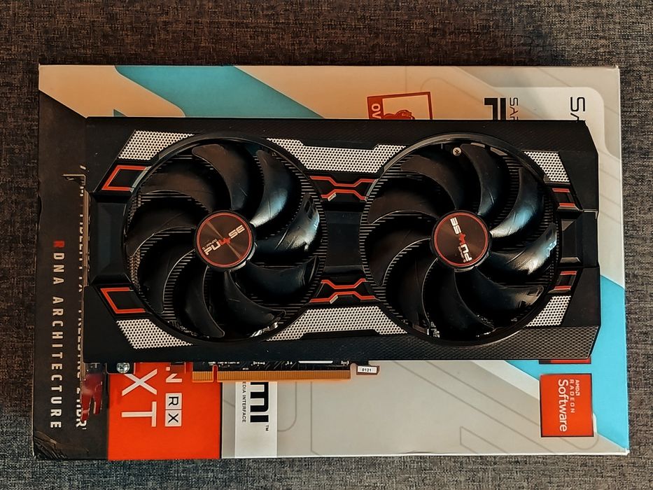 【美品】Sapphire Radeon RX 5600 XT 6GB Sapphire Radeon Pulse RX 5600 XT 6 ГБ GDDR6 192 бит 14 Гбит