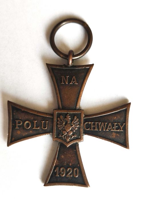 Krzyż Walecznych oryginał II RP, numerowany