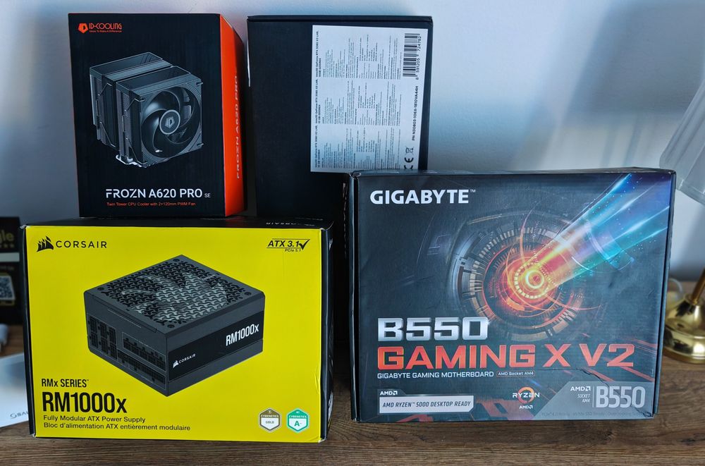 Nowy komputer Ryzen  7 5700x 32GB ram RTX 3080