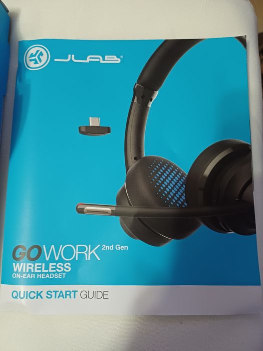 Бездротові навушники гарнітура JLab Go Work 2nd Gen