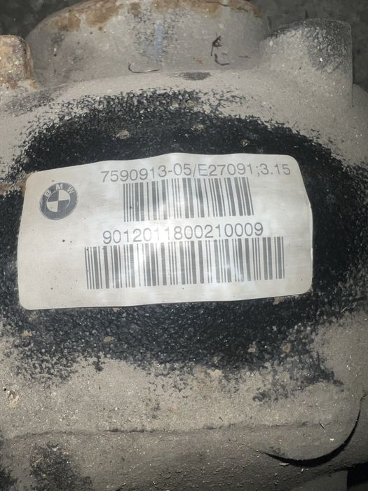 Most dyfer dyferencjal tyl bmw x5 e70 3.15