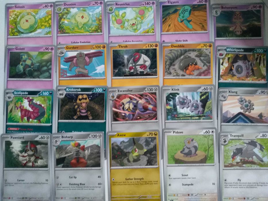 Оригінальні Картки Pokémon (BLK)  black bolt TCG 2024 покемон