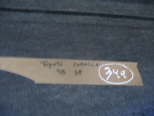 Chapeleira / tampo da mala TOYOTA Corolla Sedan (_E10_)
