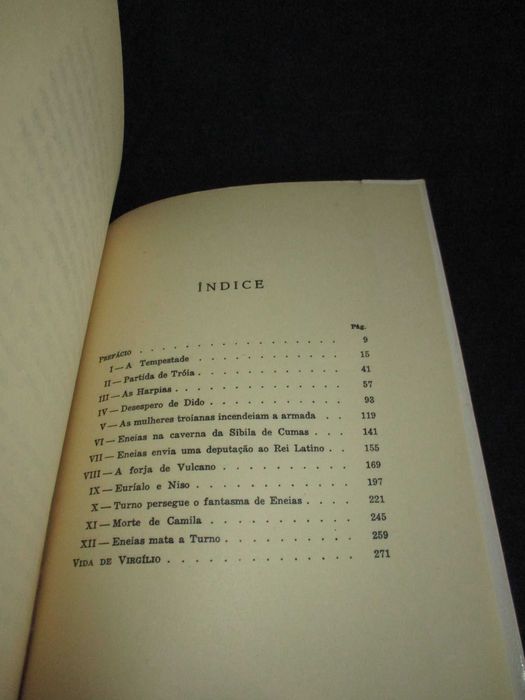 Livro A Eneida de Virgílio Contada às Crianças e ao Povo João Barros