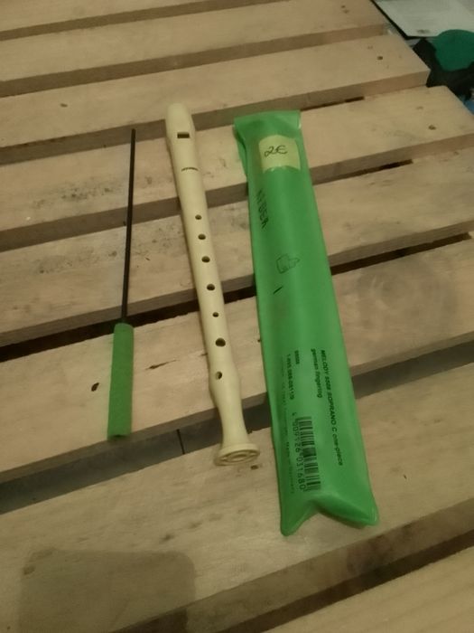 Flauta escolar como nova