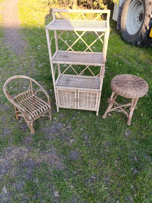 Zestaw z wikliny 3 szt.