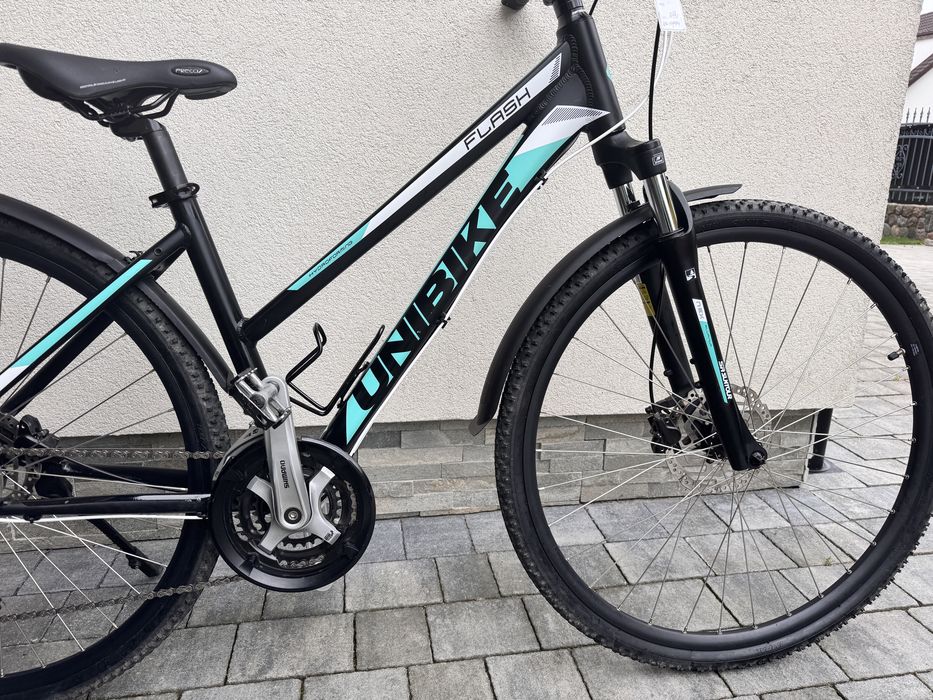 Gwarancja! Super stan!Hydraulika  Unibike Flash koła 28” rama 17”
