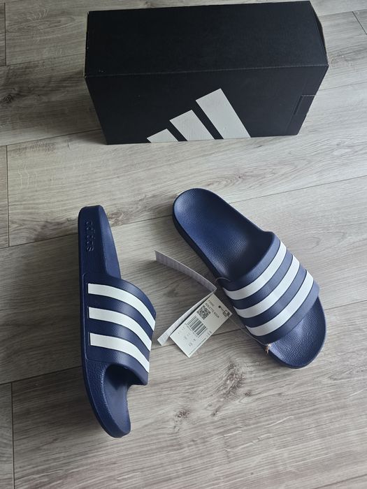 Nowe oryginalne klapki męskie Adidas r.46
