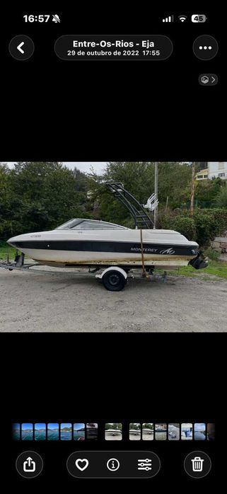 Vendo Lancha MONTEREY 200 EDGE