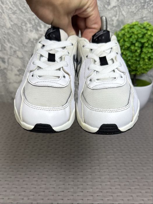Nike Air Max кроссовки 35 размер детские спортивные белые