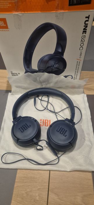 Słuchawki jbl 520  nauszne przewodowe