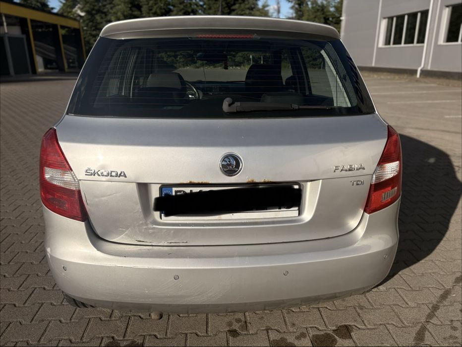 Skoda Fabia II 2013r. Lift Hatchback 1.6 Diesel