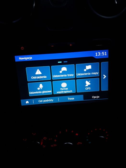 Radio z nawigacją Dacia Dokker Lodgy