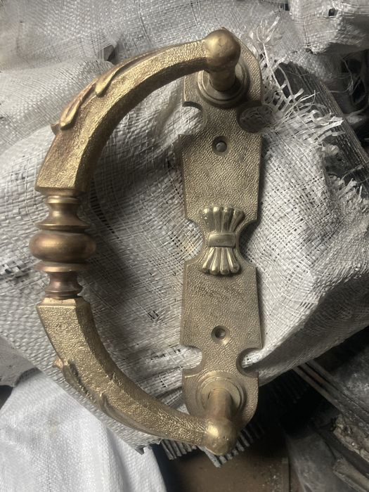 Продам  дверні ручки бронза