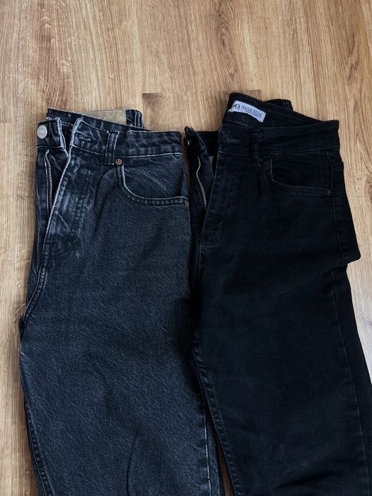Чорні джинси моми ZARA