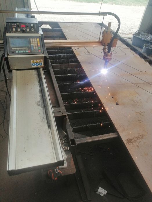 Wypalanie cięcie  wycinanie plazma laser CNC blacha stal