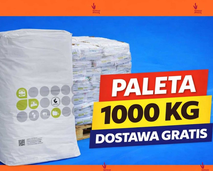 Wodorowęglan sodu PASZOWY | 1000 kg | Dostawa GRATIS