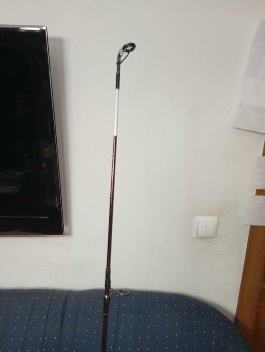 Cana de pesca nova linha profissional de fibra de carbono