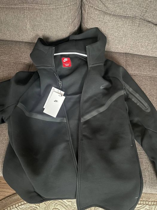 Кофта Nike Tech Fleece Black розмір M