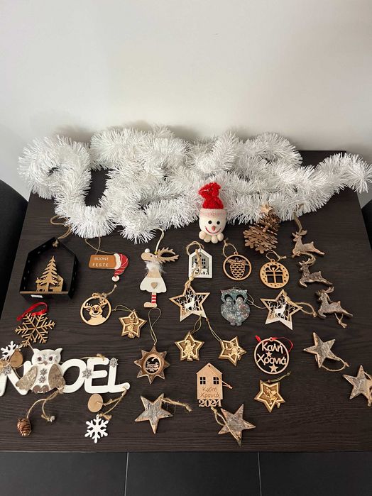 Árvore de Natal artificial 150cm com adereços