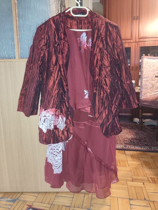 Garsonka damska spódnica bluzka i marynarka