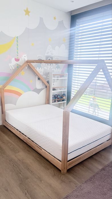 Cama Montessori com colchao mattreness