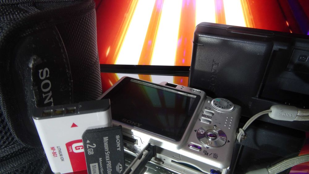 Aparat SONY Cyber-shot DSC-W50  jak nowy!