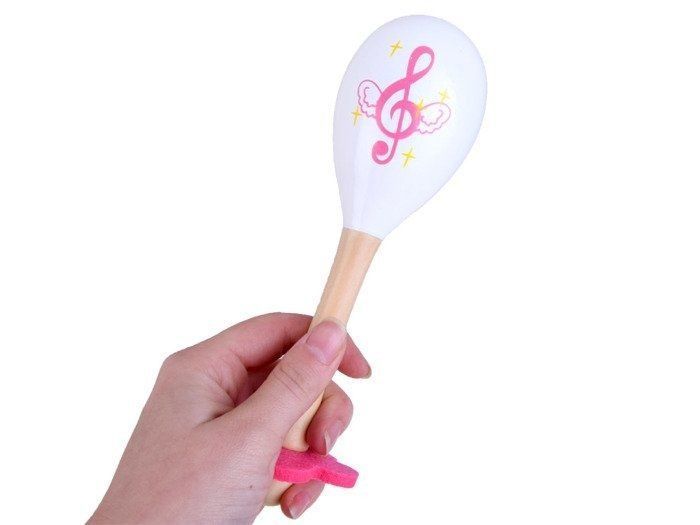 drewniane instrumenty cymbałki tamburyn in0085