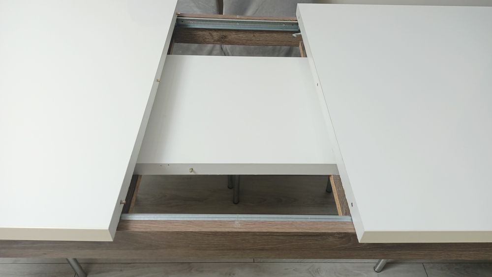 Stół rozkładany Agata meble, duży !! do salonu jadalni + 4 krzesła