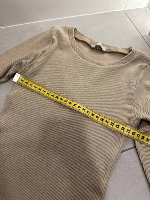 Bluzka z dkugim rękawem XXS beżowa pakuten