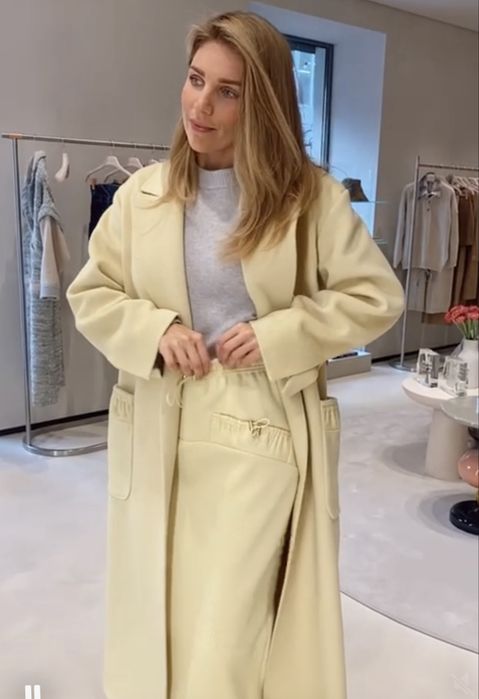 Кашемірове пальто оверсайз the coat