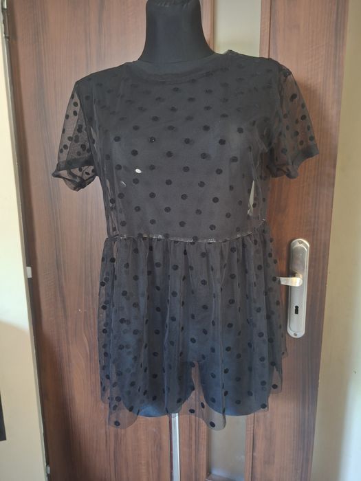 Bluzka siatka Primark r. S w groszki