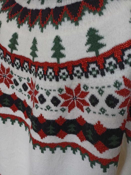Милий Різдвяний светр - найкращий подарунок на Новий рік та Різдво L