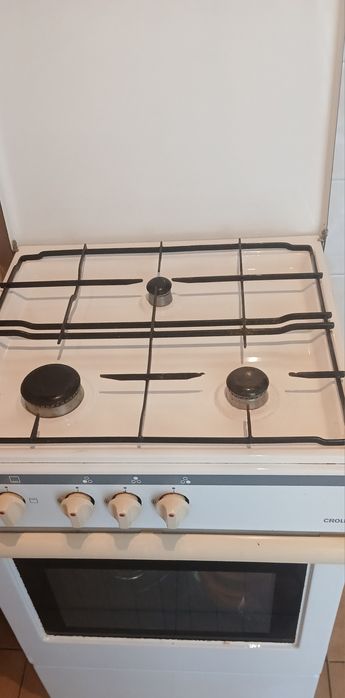 Fogao a gas com botija e mangueira nova para a botija