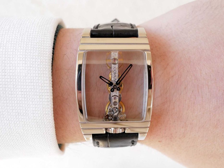 Corum Golden Bridge 18K White Gold