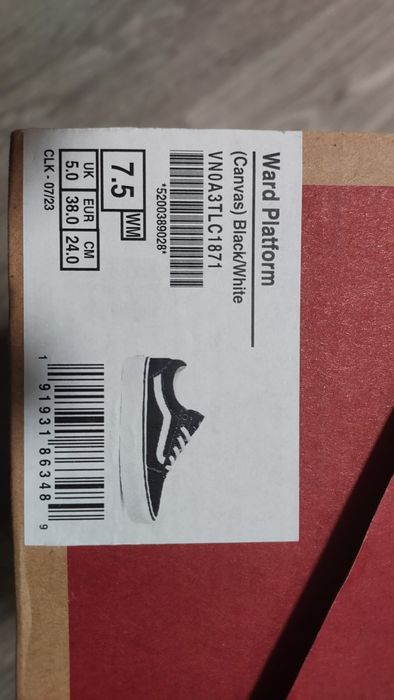 Vans Ward Platform Sneaker