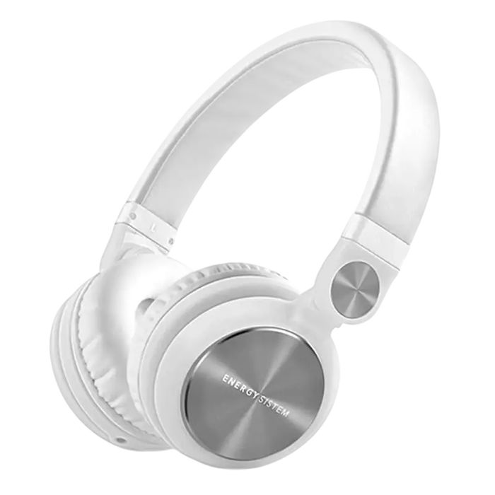 Auscultadores DJ2 c/ Fios e Microfone (Branco) - ENERGY SISTEM