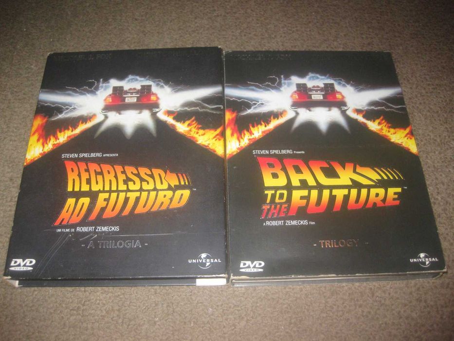 Colecção Completa em DVD "Regresso ao Futuro" Edição Especial Digipack