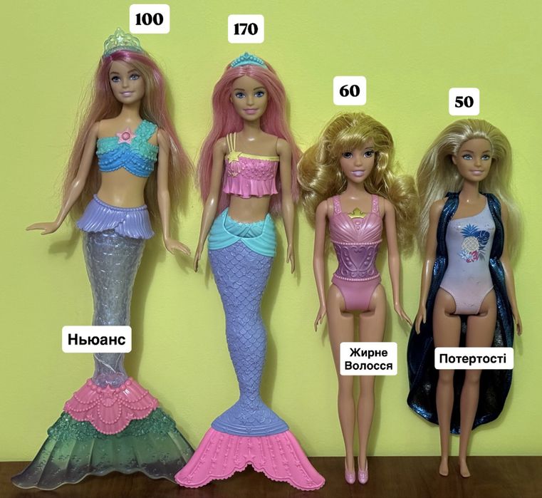 Ляльки Барбі Кен Оригінал Мател ЛОЛ