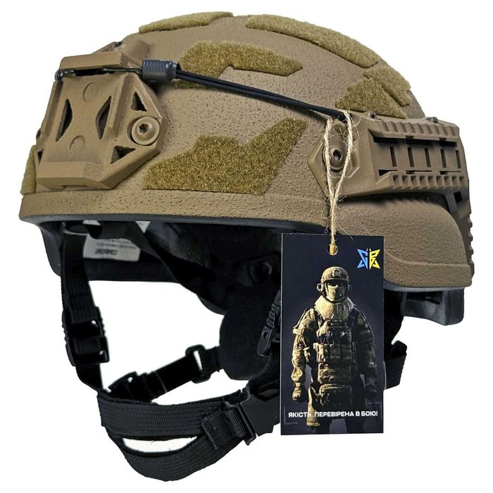 Кевларовий шолом Arch Combatant Pro MidСut середній виріз Койот Данія