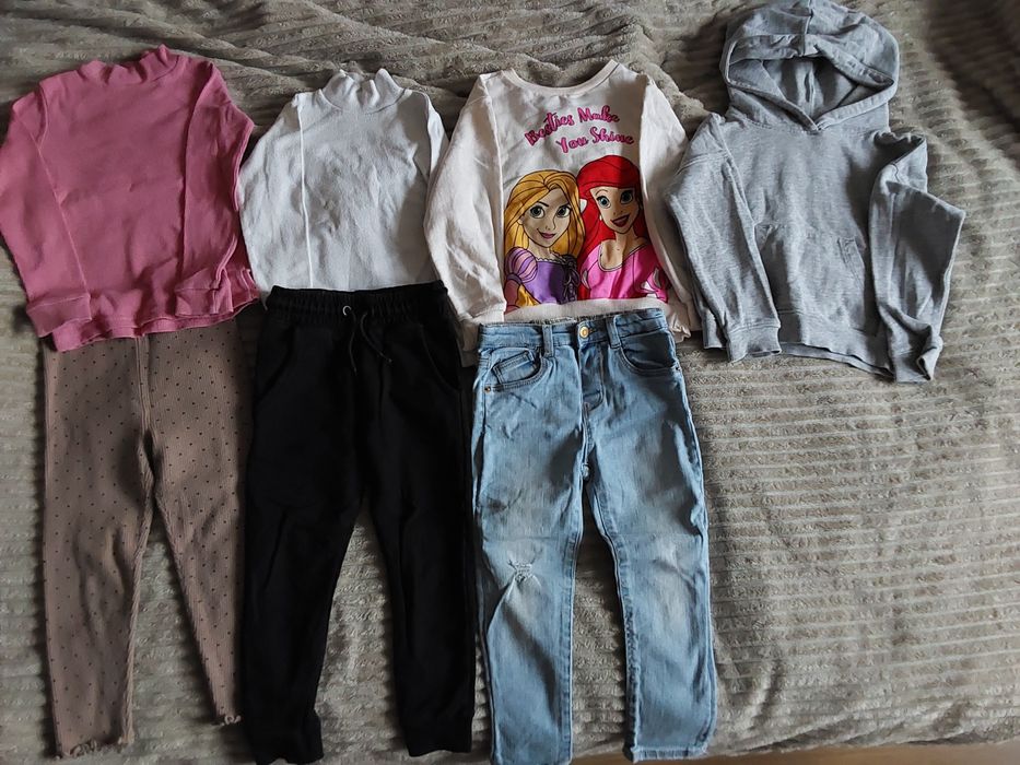 Одяг для дівчинки на ріст 98/104 см, світшот 104 см sinsay джинси 104