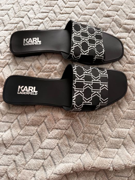 Klapki KARL LAGERFELD rozmiar 38