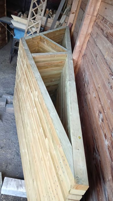 WIĄZARY DACHOWE na wiaty domki drewniane letniskowe gotowa KRATOWNICA