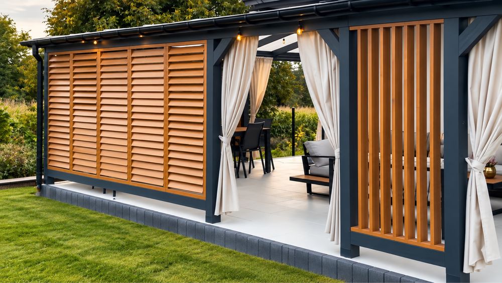 ZADASZENIE TARASU wiata pergola POLIWEGLAN taras altana pergola