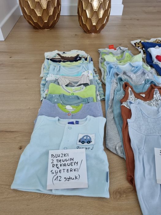 Paczka ubranek dla noworodka 56
