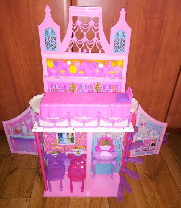 Składany domek dla lalki Barbie Pałac Barbie Mariposa