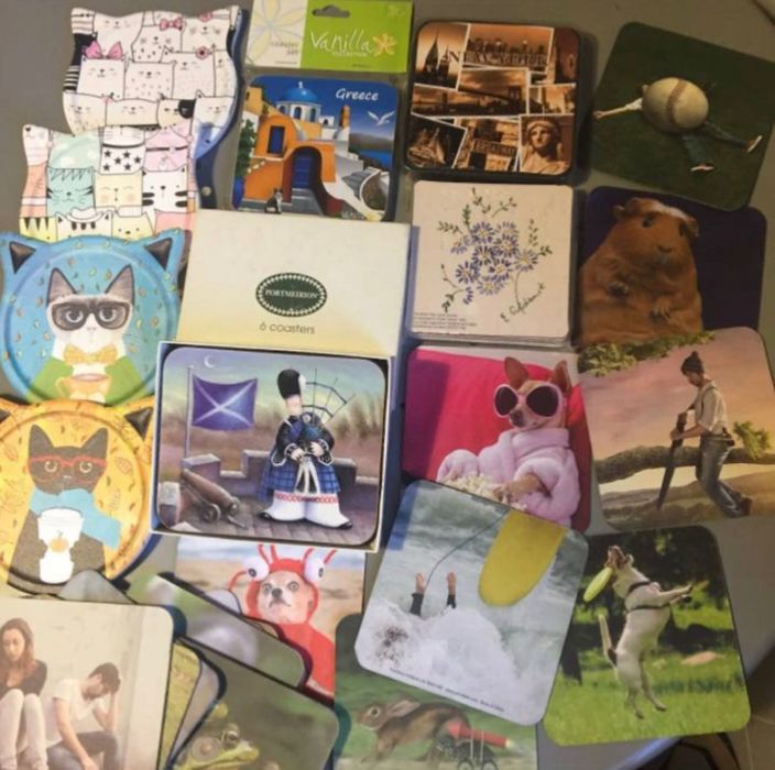 Подставки под чашку и бокал